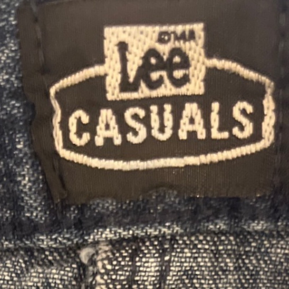 Lee Casuals Jeans Skirt Women's Size 4L Long Maxi Blue Vintage 90s Classic - Picture 3 of 9